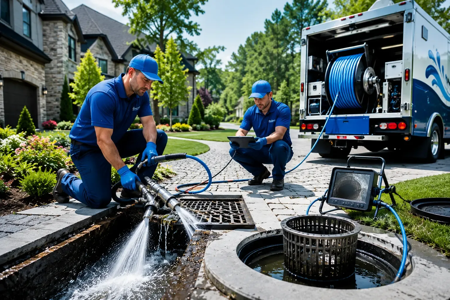 Local outdoor drain cleaning professionals in Galloway, WV