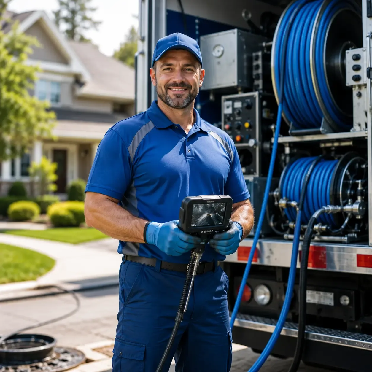 Local outdoor drain cleaning specialists in Galloway, WV
